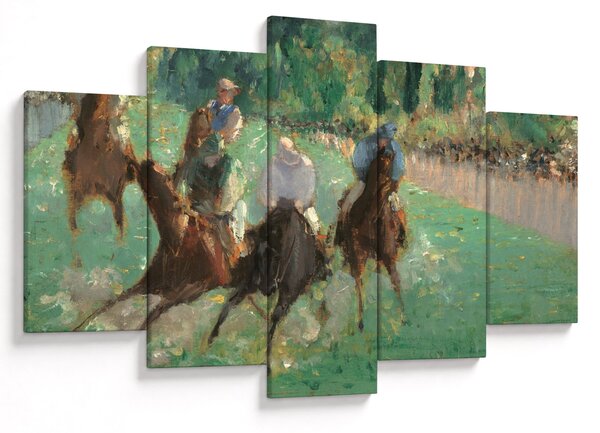 Obraz - Edouard Manet, At the Races, reprodukcia (150x105 cm)