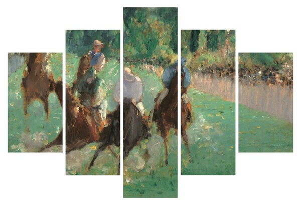 Obraz - Edouard Manet, At the Races, reprodukcia (150x105 cm)