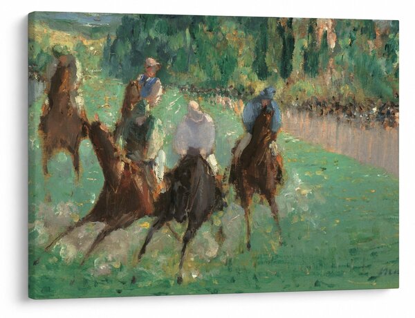 Obraz - Edouard Manet, At the Races, reprodukcia (70x50 cm)