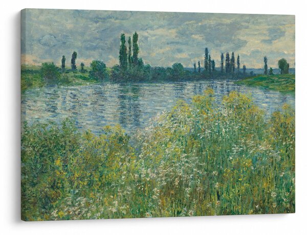 Obraz - Claude Monet, Banks of the Seine, reprodukcia (70x50 cm)