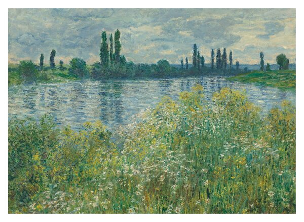 Obraz - Claude Monet, Banks of the Seine, reprodukcia (70x50 cm)