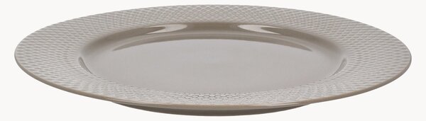 Porcelánový plytký tanier Rhombe Earth