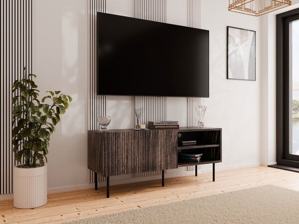 Mirjan24 TV Stolík/skrinka Ostani 150 2D, Farby: Orech warmia 5903211348099