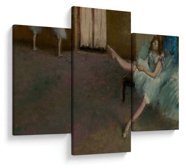 Obraz - Edgar Degas, Before the Ballet, reprodukcia (90x60 cm)
