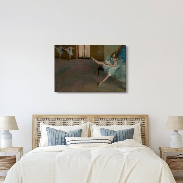 Obraz - Edgar Degas, Before the Ballet, reprodukcia (90x60 cm)