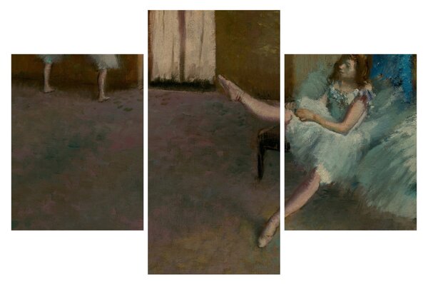 Obraz - Edgar Degas, Before the Ballet, reprodukcia (90x60 cm)