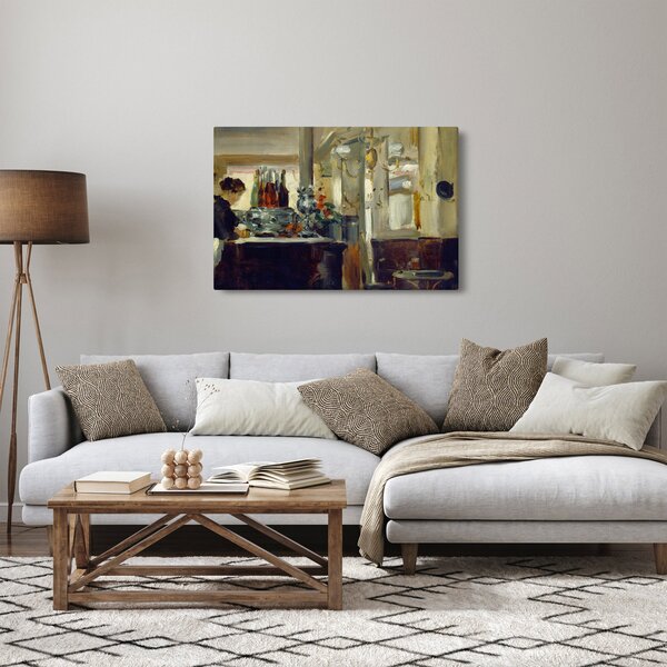 Obraz - Style of Edouard Manet, Bon Bock Cafe, reprodukcia (90x60 cm)