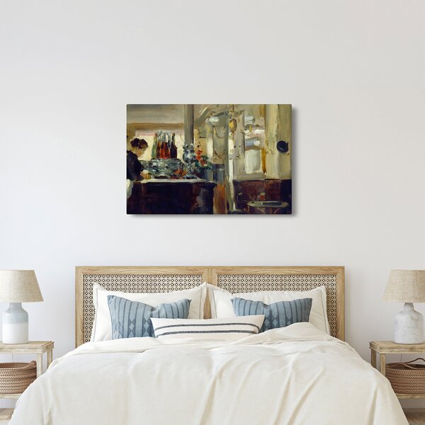Obraz - Style of Edouard Manet, Bon Bock Cafe, reprodukcia (90x60 cm)