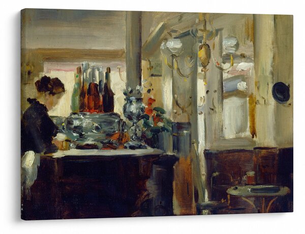 Obraz - Style of Edouard Manet, Bon Bock Cafe, reprodukcia (70x50 cm)