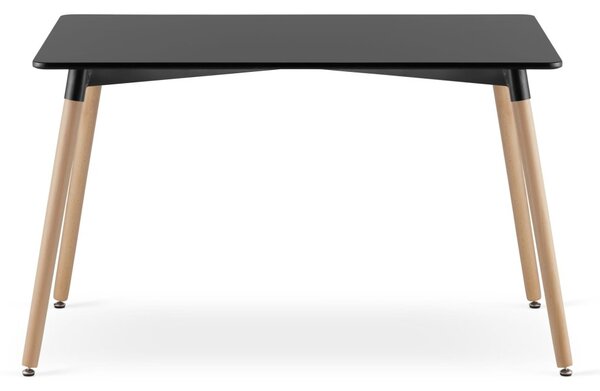 Stôl ADRIA 120 cm x 80 cm - čierny