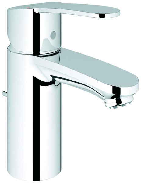 Jednopáková umývadlová batéria Grohe Eurostyle C 335 x 1 nízkotlakový výsuvný odpad - zelená. chróm