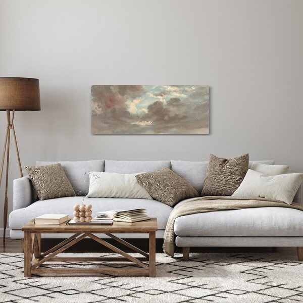 Obraz - John Constable, Cloud Study Stormy Sunset, reprodukcia (120x50 cm)