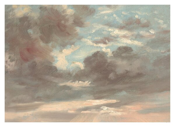 Obraz - John Constable, Cloud Study Stormy Sunset, reprodukcia (70x50 cm)