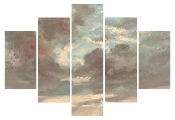Obraz - John Constable, Cloud Study Stormy Sunset, reprodukcia (150x105 cm)