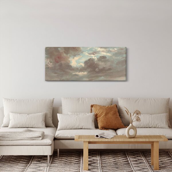 Obraz - John Constable, Cloud Study Stormy Sunset, reprodukcia (120x50 cm)