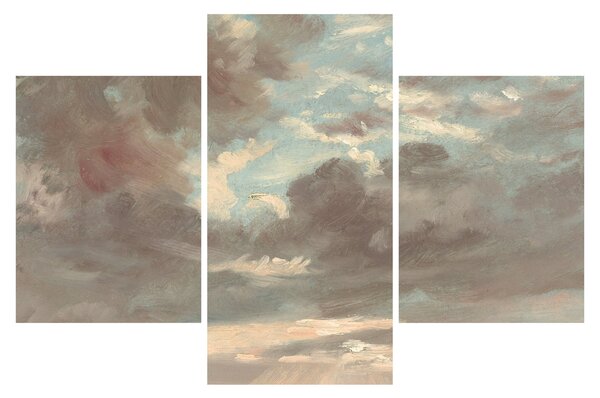 Obraz - John Constable, Cloud Study Stormy Sunset, reprodukcia (90x60 cm)