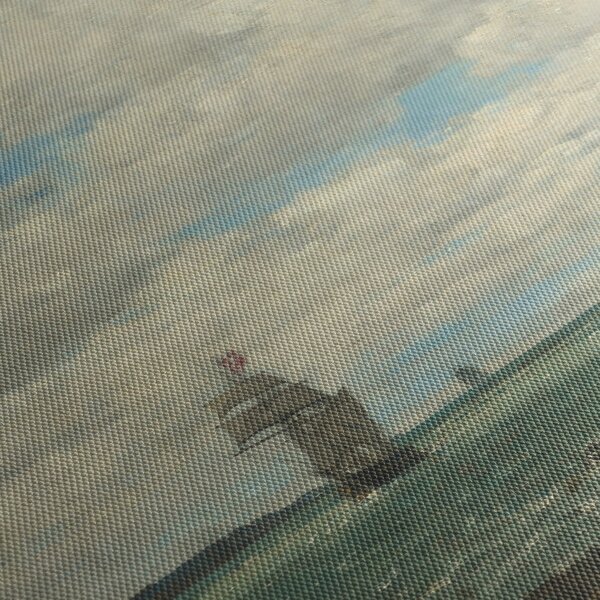 Obraz - Eugène Boudin, Coast of Brittany, reprodukcia (70x50 cm)