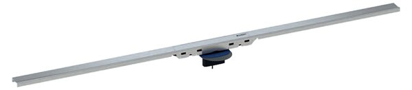 Geberit Cleanline50 sprchový žľab 154446KS2 30-90 x 3 cm, brúsená nerezová oceľ, v jednej rovine s podlahou