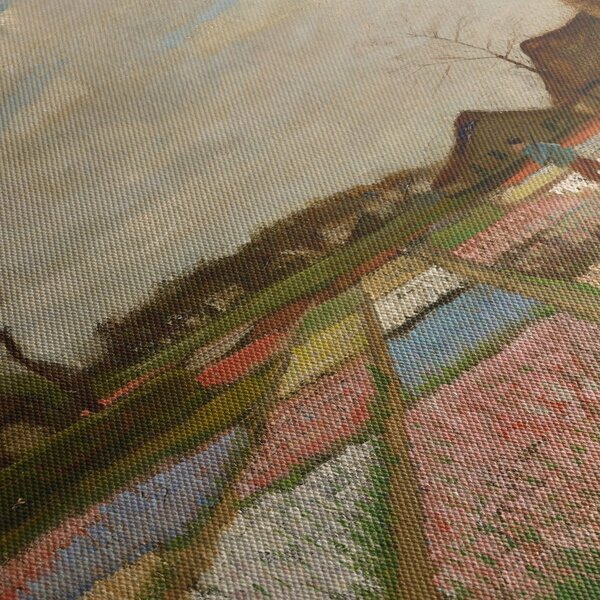 Obraz - Vincent van Gogh, Flower Beds in Holland, reprodukcia (120x50 cm)