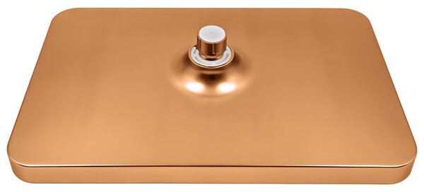 Obdĺžniková dažďová sprcha REA JS-032 Brushed Copper