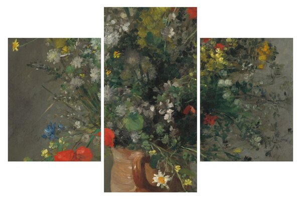 Obraz - Auguste Renoir, Flowers in a Vase, reprodukcia (90x60 cm)