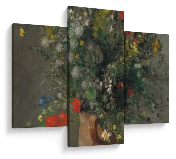 Obraz - Auguste Renoir, Flowers in a Vase, reprodukcia (90x60 cm)