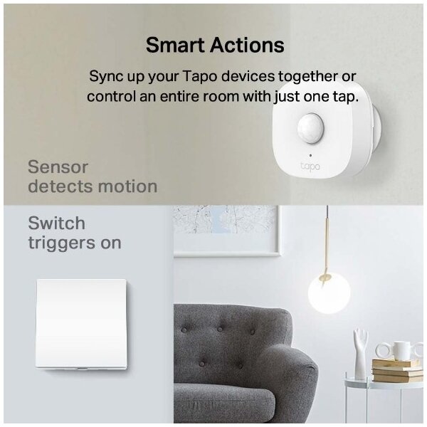 TP-Link - Inteligentný svetelný vypínač 2xAAA Wi-Fi