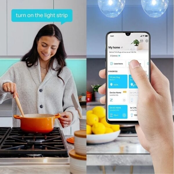 TP-Link - LED RGBW Stmievateľný pás 5 m LED/13,5W/230V Wi-Fi