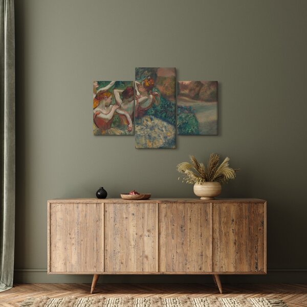 Obraz - Edgar Degas, Four Dancers, reprodukcia (90x60 cm)