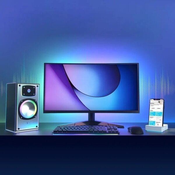 TP-Link - LED RGBW Stmievateľný pás 5 m LED/13,5W/230V Wi-Fi