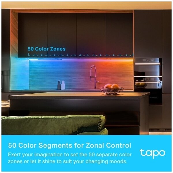 TP-Link - LED RGBW stmievateľný pásik 5 m LED/24W/230V Wi-Fi