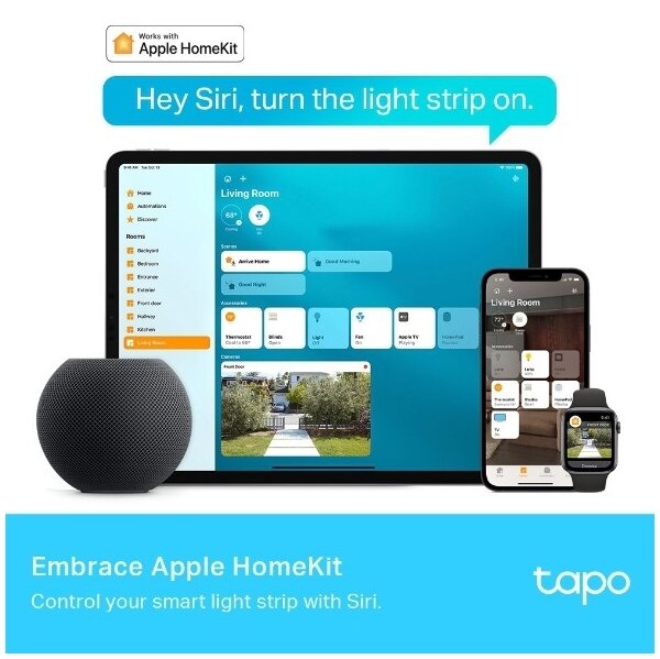 TP-Link - LED RGBW stmievateľný pásik 5 m LED/24W/230V Wi-Fi