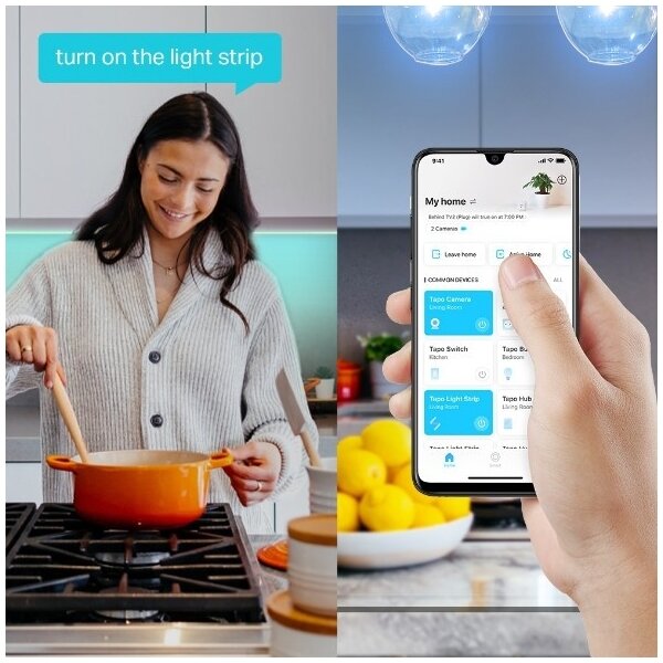 TP-Link - LED RGBW Stmievateľný pás 5 m LED/20,5W/230V Wi-Fi