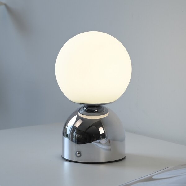 Schöner Wohnen 19218-17 - LED stmievateľná stolná lampa RUDI LED/1,2W/5V lesklý chróm