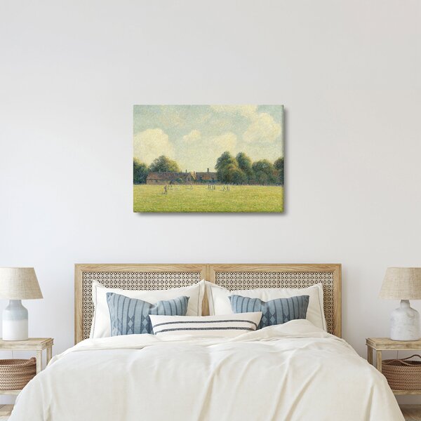 Obraz - Camille Pissarro, Hampton Court Green, reprodukcia (70x50 cm)
