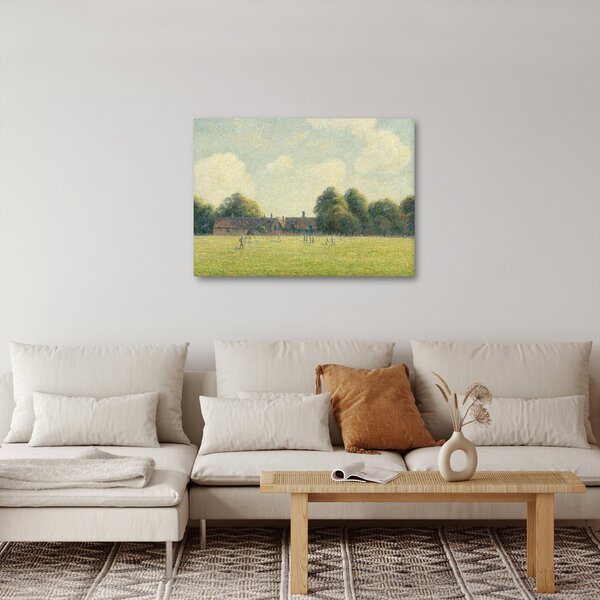 Obraz - Camille Pissarro, Hampton Court Green, reprodukcia (70x50 cm)