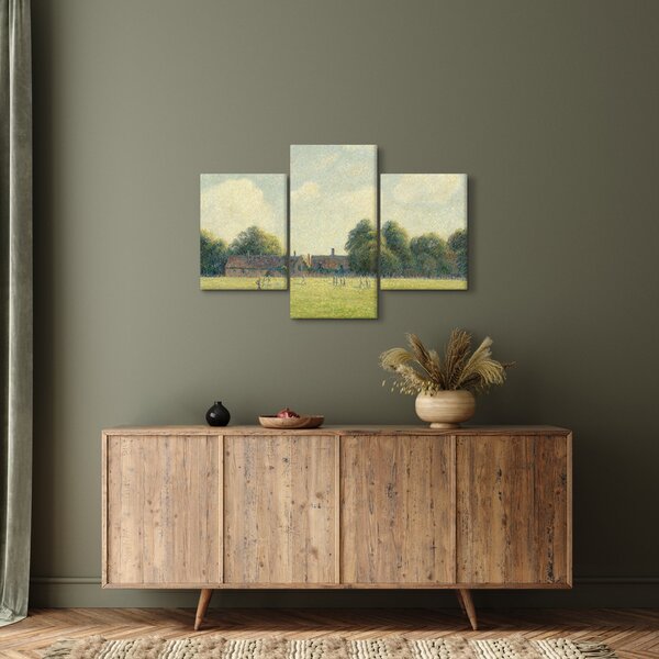 Obraz - Camille Pissarro, Hampton Court Green, reprodukcia (90x60 cm)