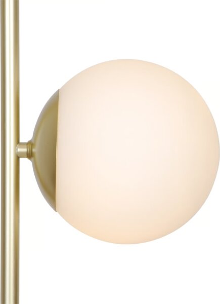 Nordlux - Stojacia lampa LILLY 3xE14/10W/230V mosadz