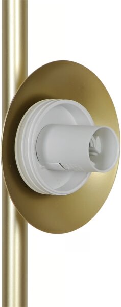 Nordlux - Stojacia lampa LILLY 3xE14/10W/230V mosadz