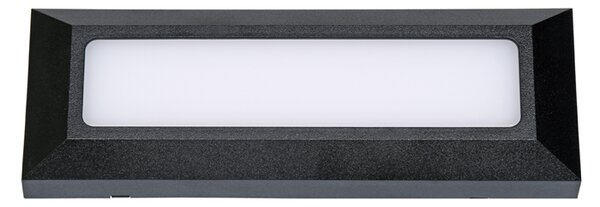 LED fasádne svietidlo RIKO 6W čierne (ZSE5-CR)