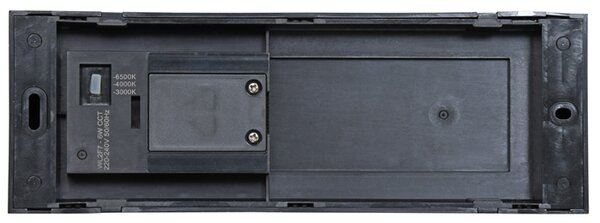 LED fasádne svietidlo RIKO 6W čierne (ZSE5-CR)