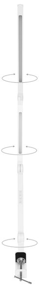 LED kancelárska lampa SPACE 19W, CCT biela (LU19WT-BI)