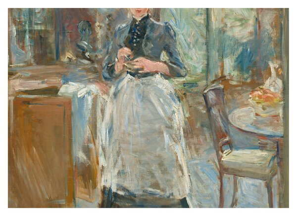 Obraz - Berthe Morisoti, In the Dining Room, reprodukcia (70x50 cm)