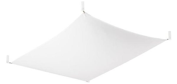 Sollux SL.0737 - LED stropné svietidlo LUNA 2xG13/8,5W/230V 80x105 cm biele