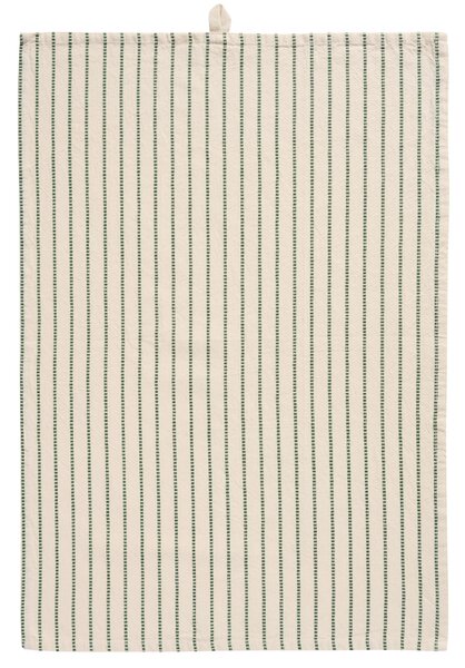 Bavlnená utierka Orla Green Woven Stripes