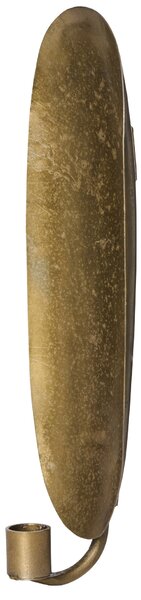 Nástenný svietnik Metal Antique Gold