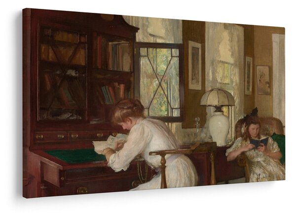 Obraz - Edmund Tarbell, Josephine and Mercie, reprodukcia (90x60 cm)