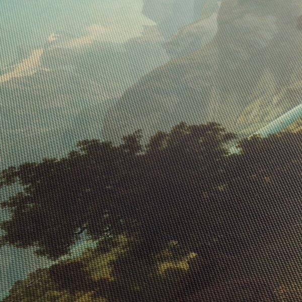 Obraz - Albert Bierstadt, Lake Lucerne, reprodukcia (150x105 cm)