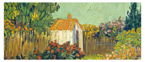 Obraz - Imitator of Vincent van Gogh, Landscape, reprodukcia (120x50 cm)