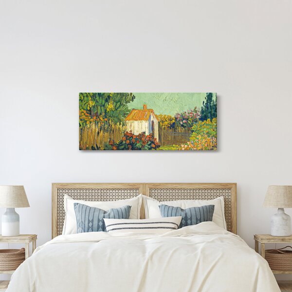 Obraz - Imitator of Vincent van Gogh, Landscape, reprodukcia (120x50 cm)